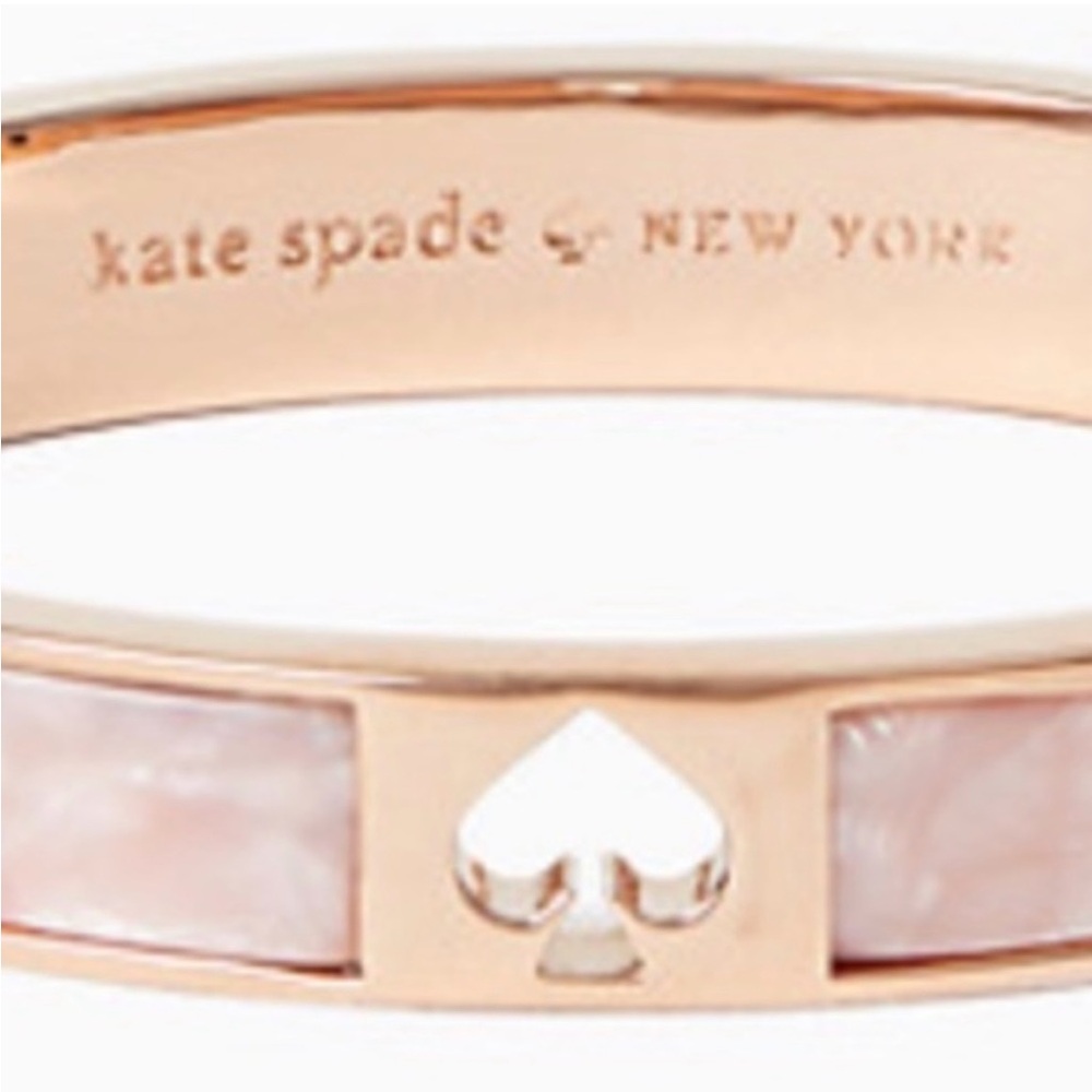 Kate Spade Pink and Gold Heart Bracelet - Picture 3 of 8